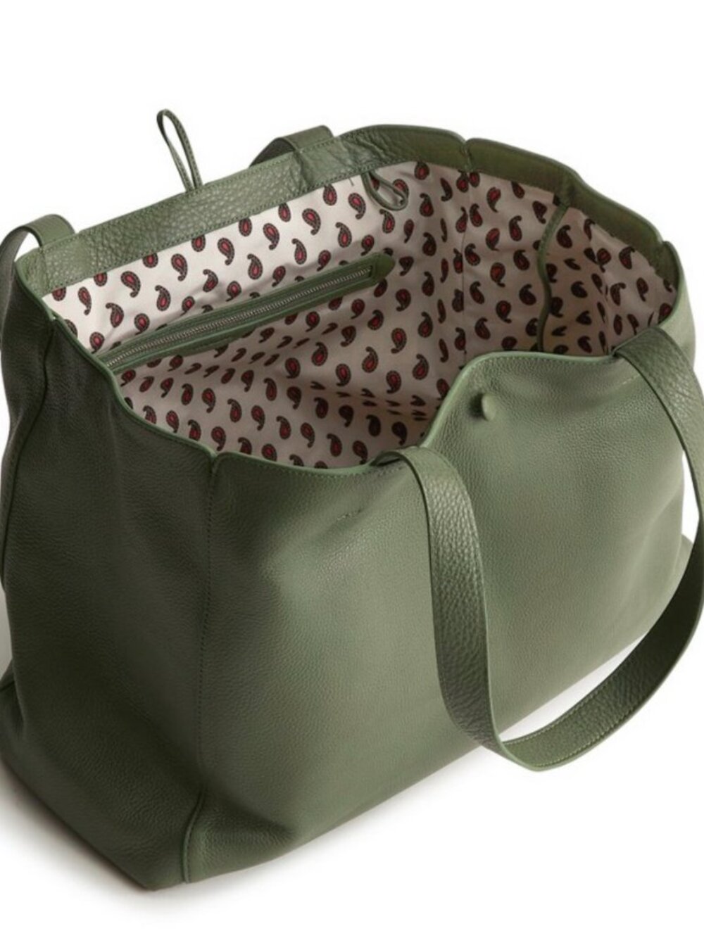 Vera Bradley Hathaway Leather Tote - Picture 4 of 7